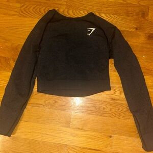 Gymshark long sleeve crop top